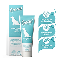 Crocus Köpek Multivitamin Macun 100 Gram